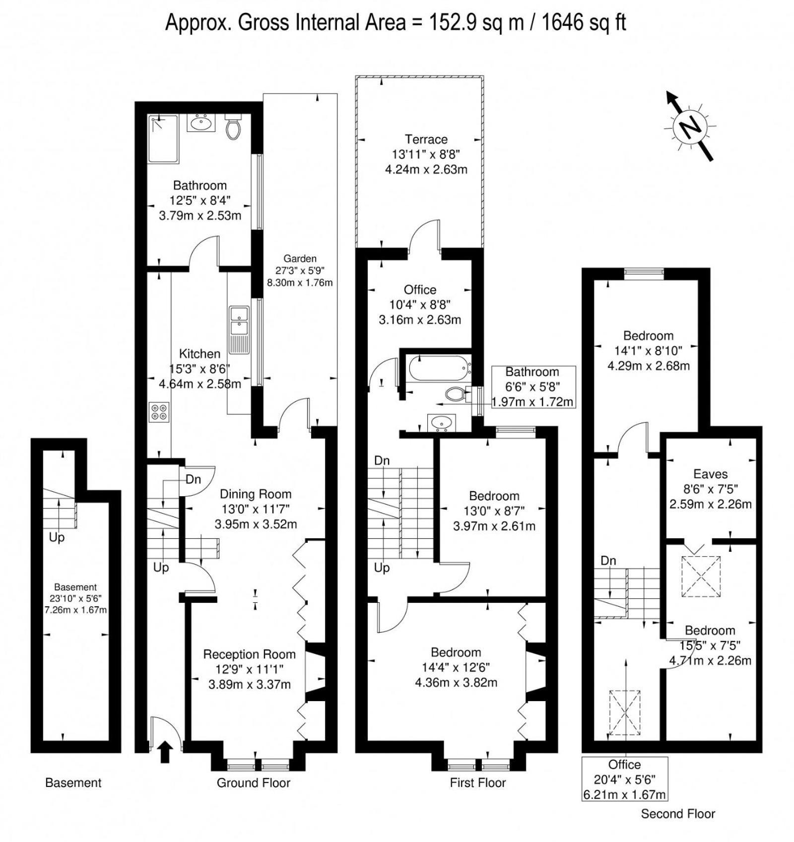 Quiet 5 Bed Vauxhall House With Garden And Roof Terrace Londres