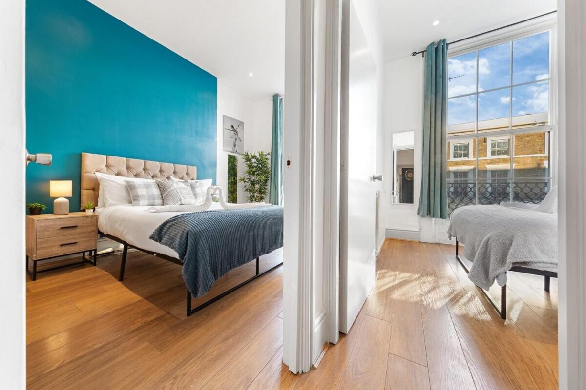 Apartamento Luxurious 3 Bedroom Flat With Balcony In Kensington For 7 Next To Station Near Harrods *