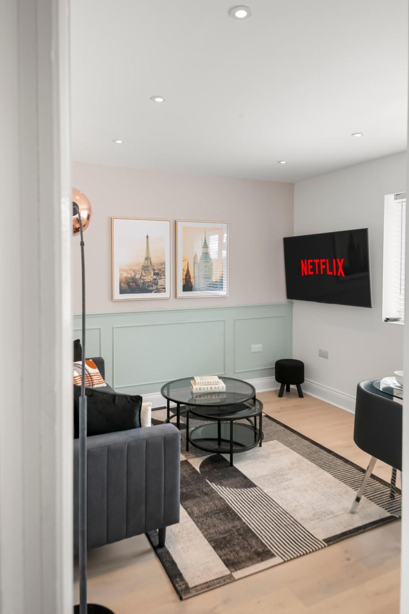 Relax In Style I Business & Leisure I Free Parking Appartement Londres