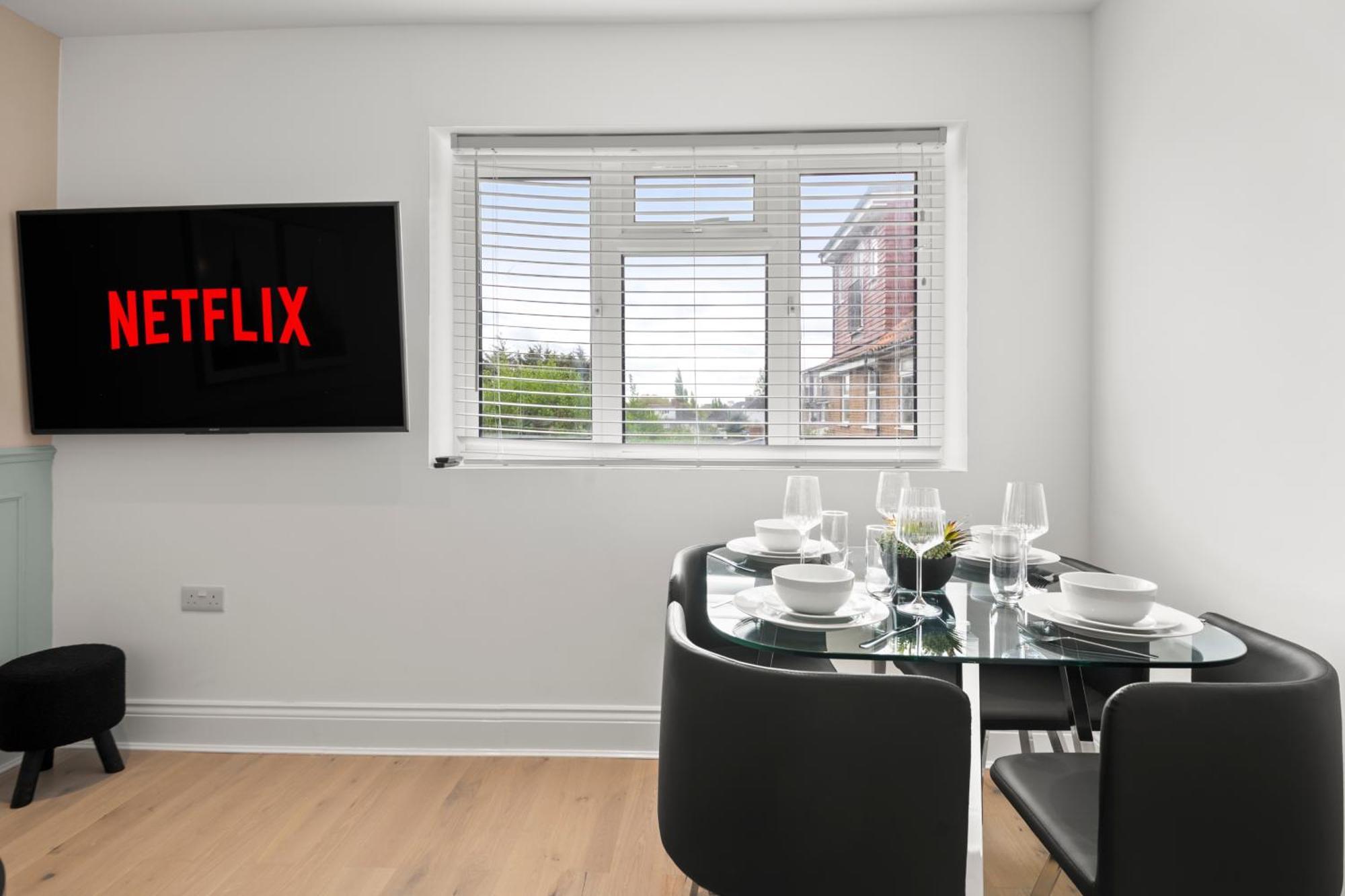 Relax In Style I Business & Leisure I Free Parking Appartement Londres