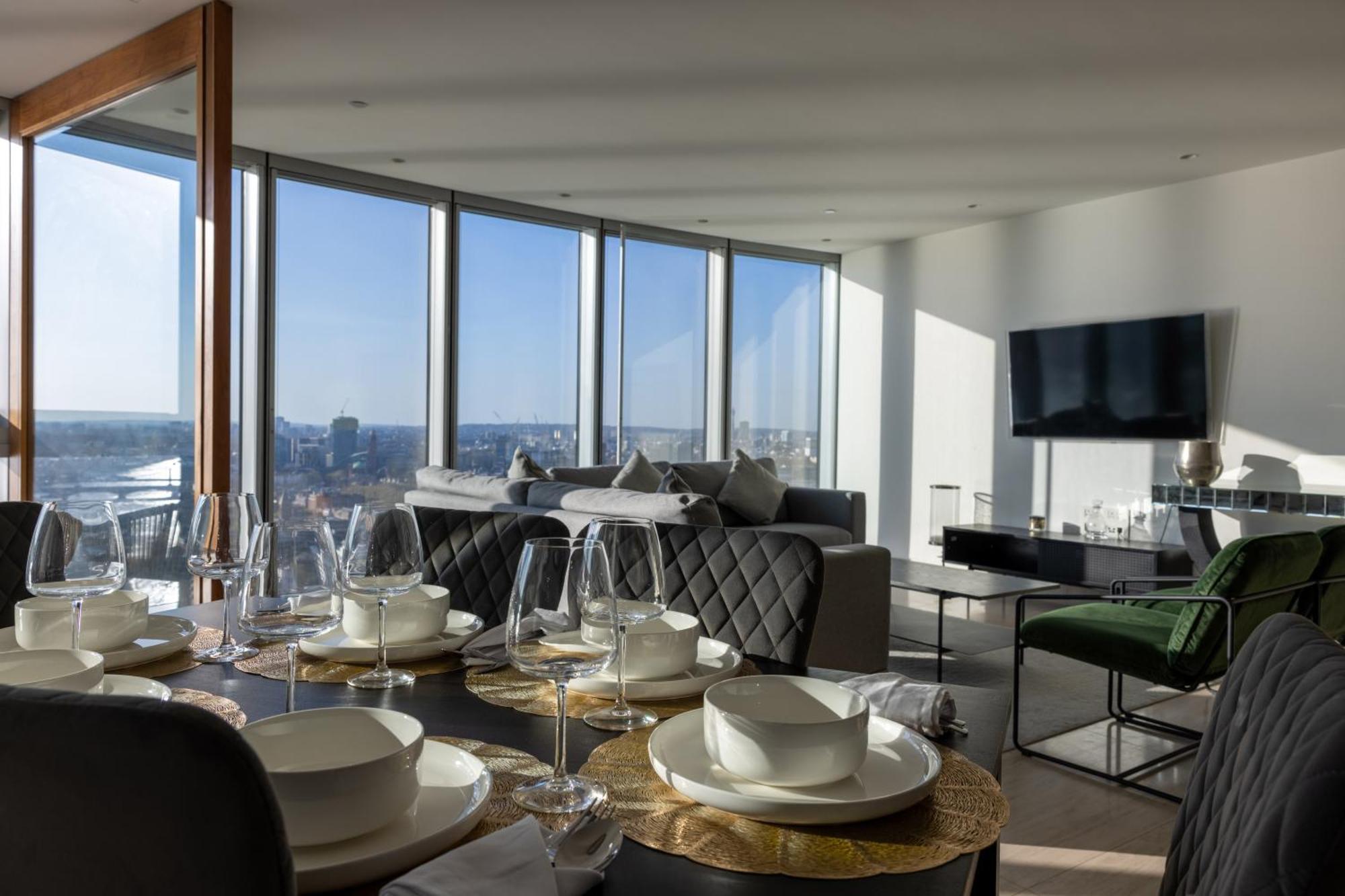 Appartement Luxury With Pool, Gym, Spa, Free Parking 3 Bedroom