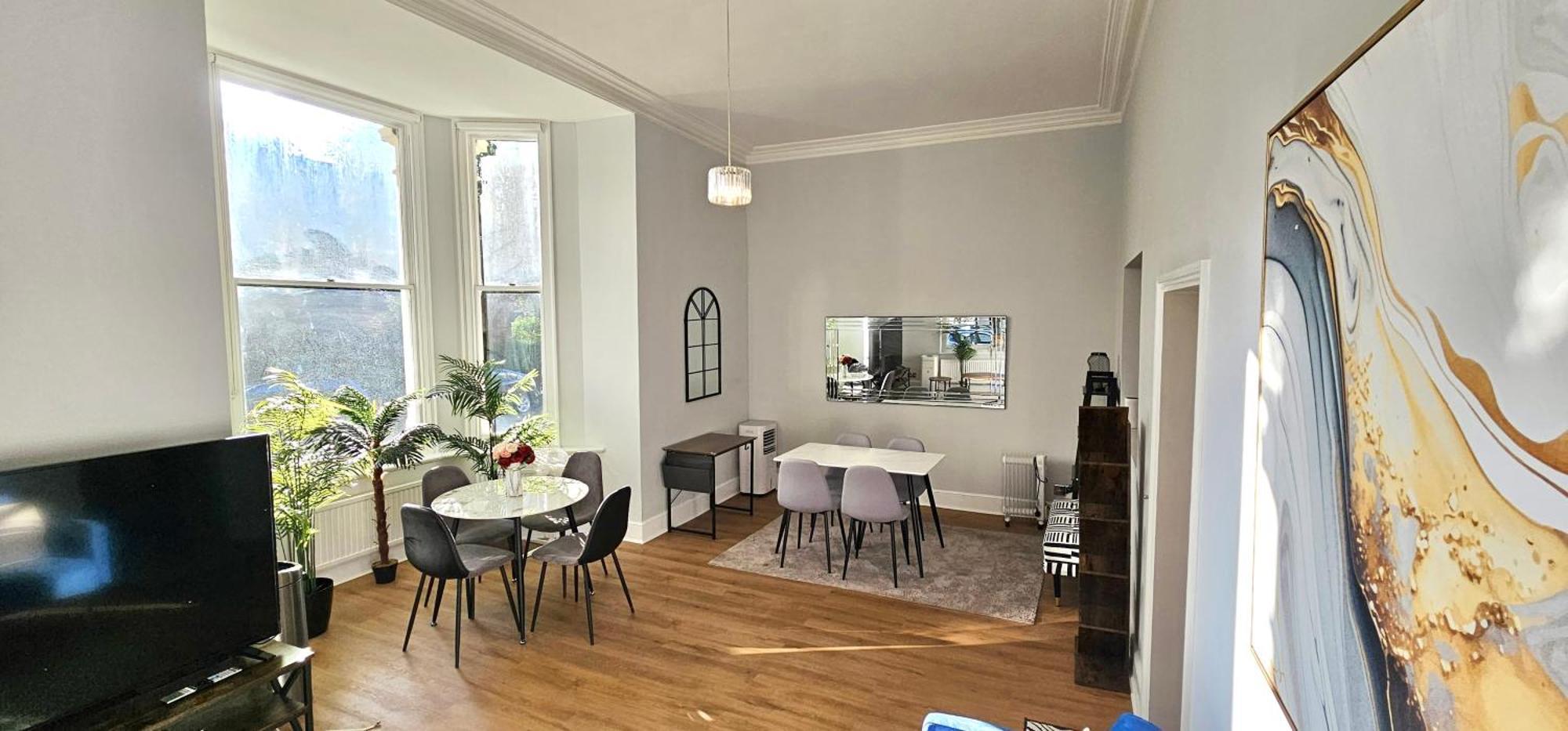 Apartamento Kensington 2Bed Stucco Bright Large High Ceilings - Luxurylondonstays