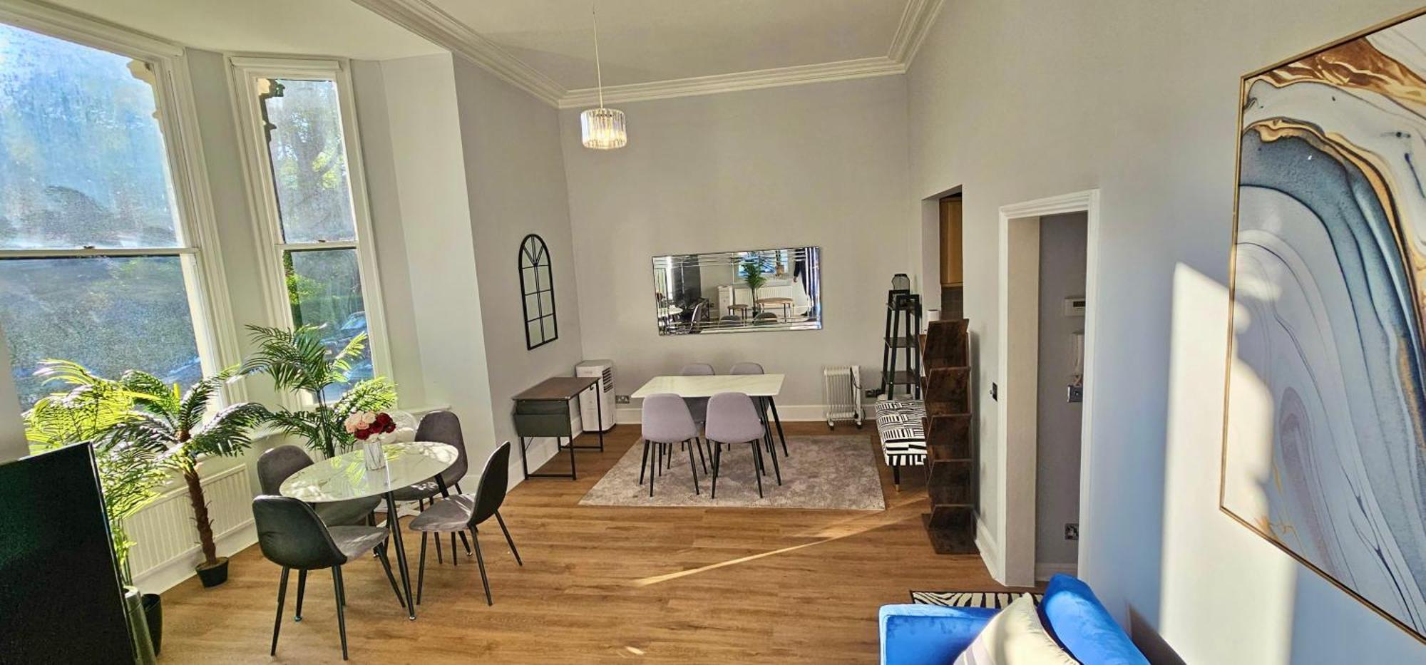 Kensington 2Bed Stucco Bright Large High Ceilings - Luxurylondonstays Apartamento Londres