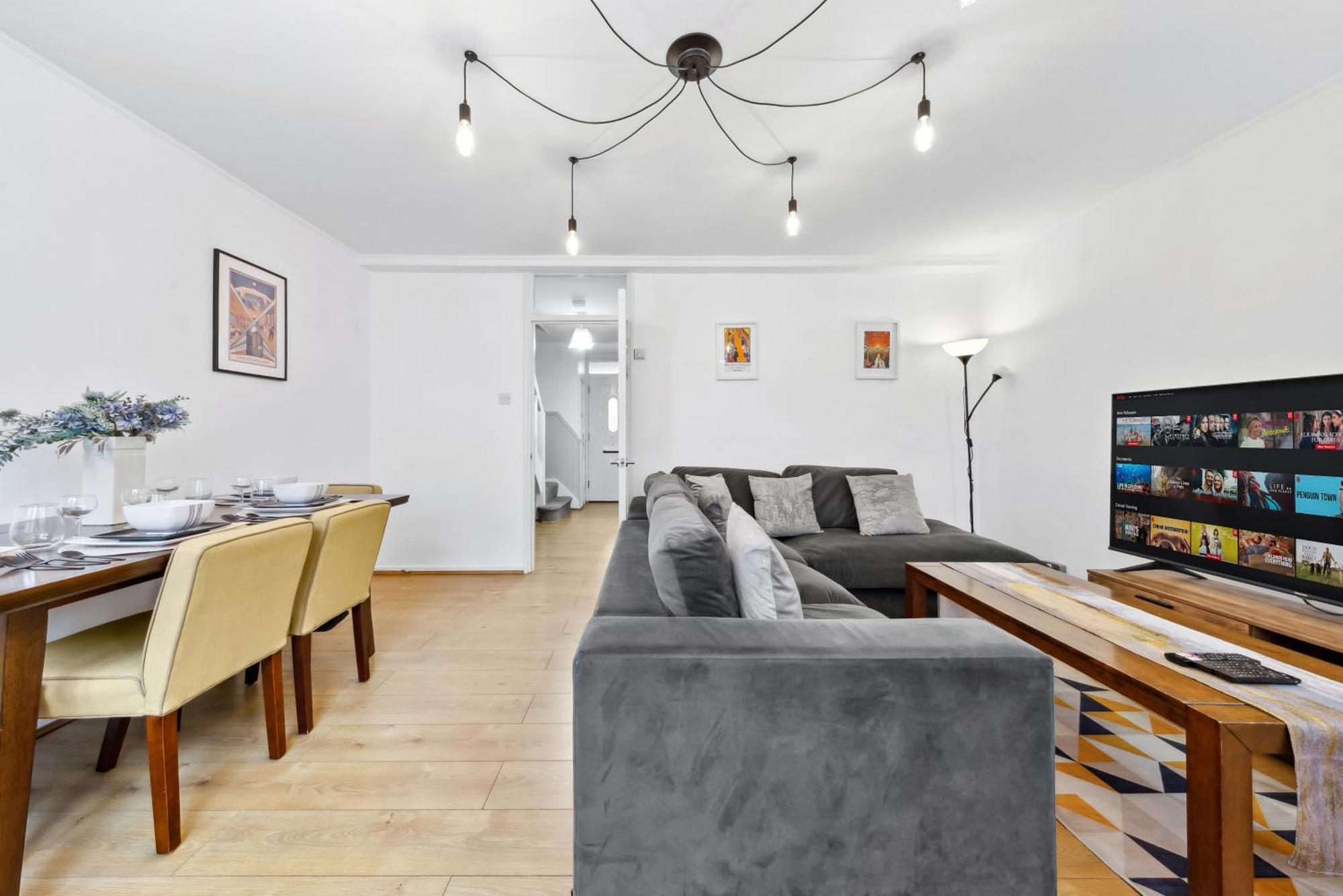 Apartamento Spacious 3-bed Near Shoreditch With Parking *