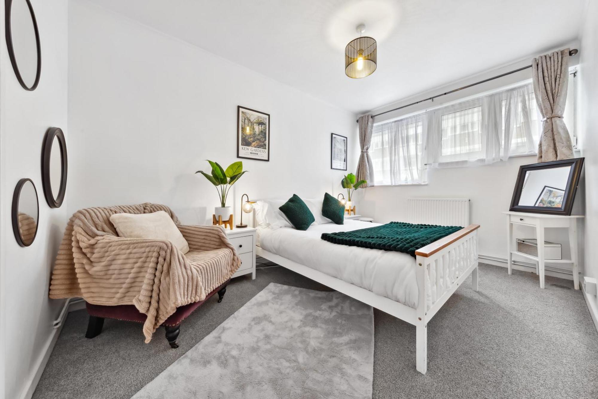 Appartement Spacious 3-bed Near Shoreditch With Parking Londres