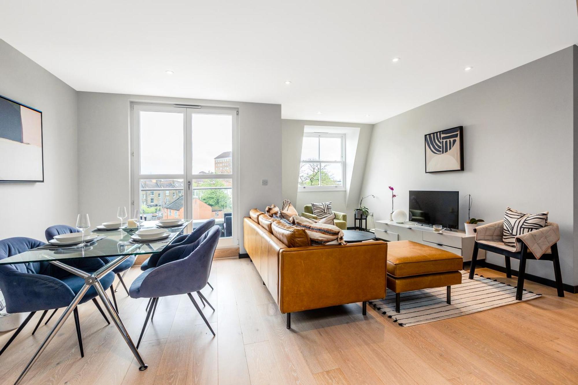Amazing 2br Flat, Free Parking, By Battersea Apartamento *