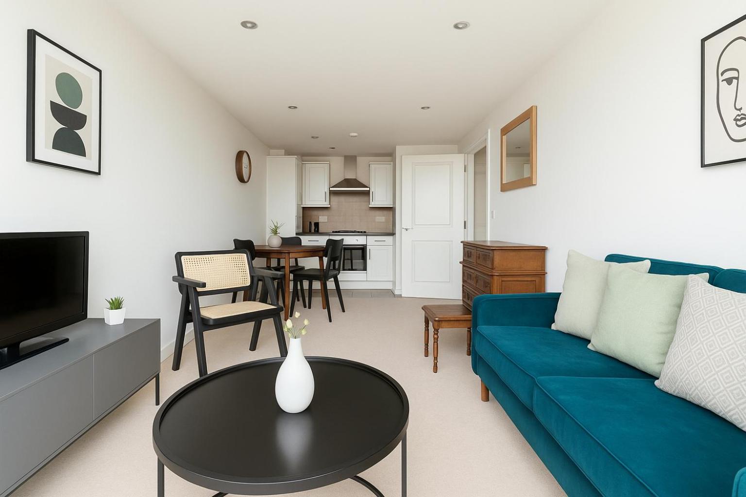 Apartamento 2 Bed Flat With Balcony In Wimbledon Londres