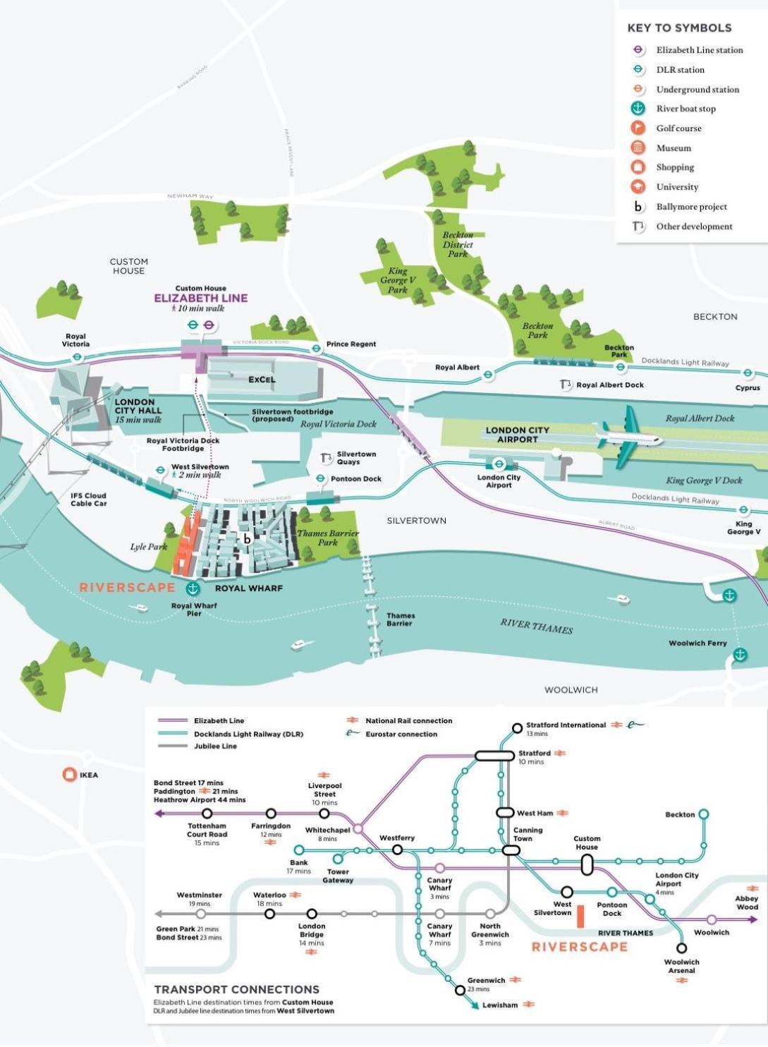 Waterside Near O2 Royal Dock With Parking And Ac Apartment London