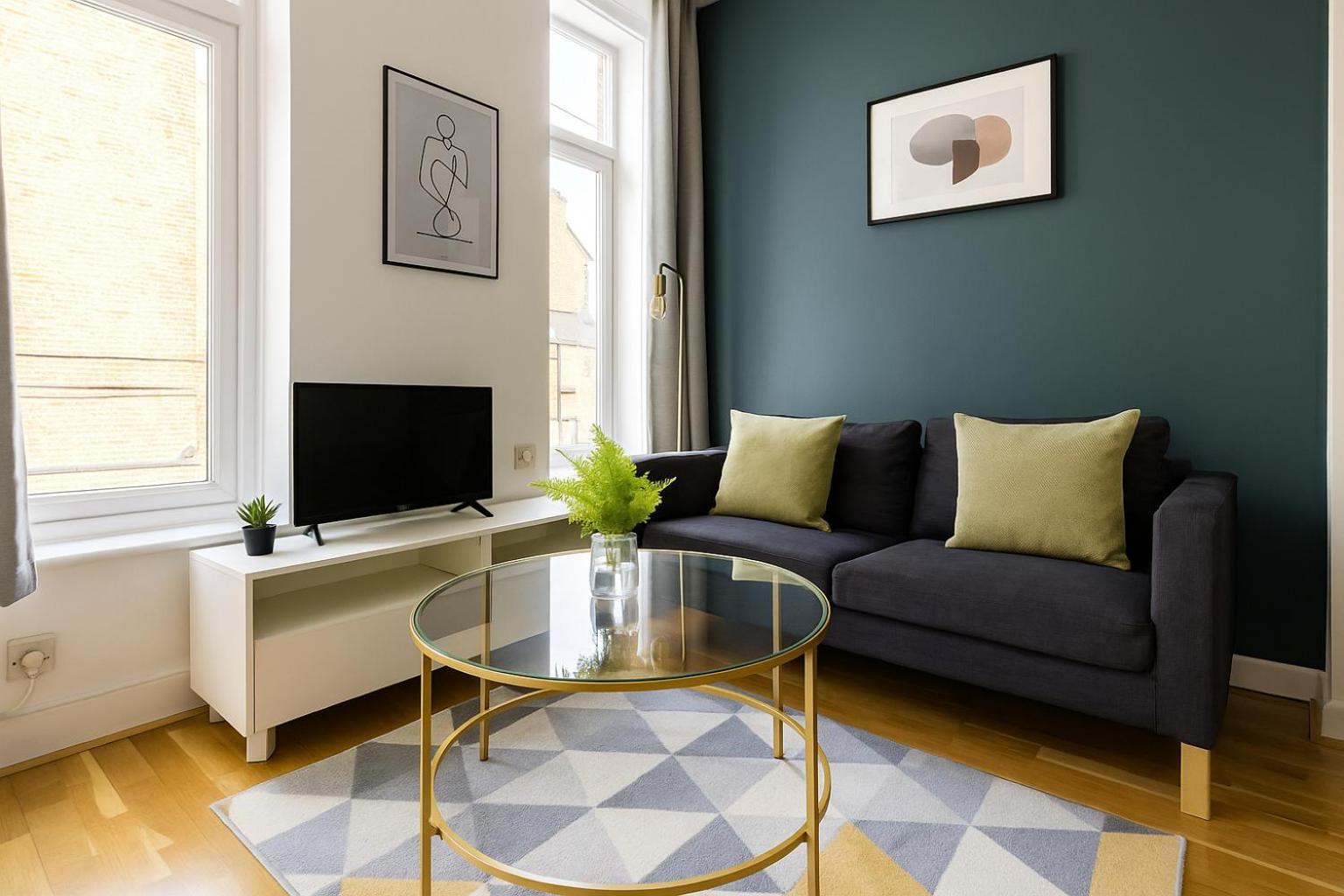 Bright & Flat Steps From Whitecross Market & Moorgate Appartement *