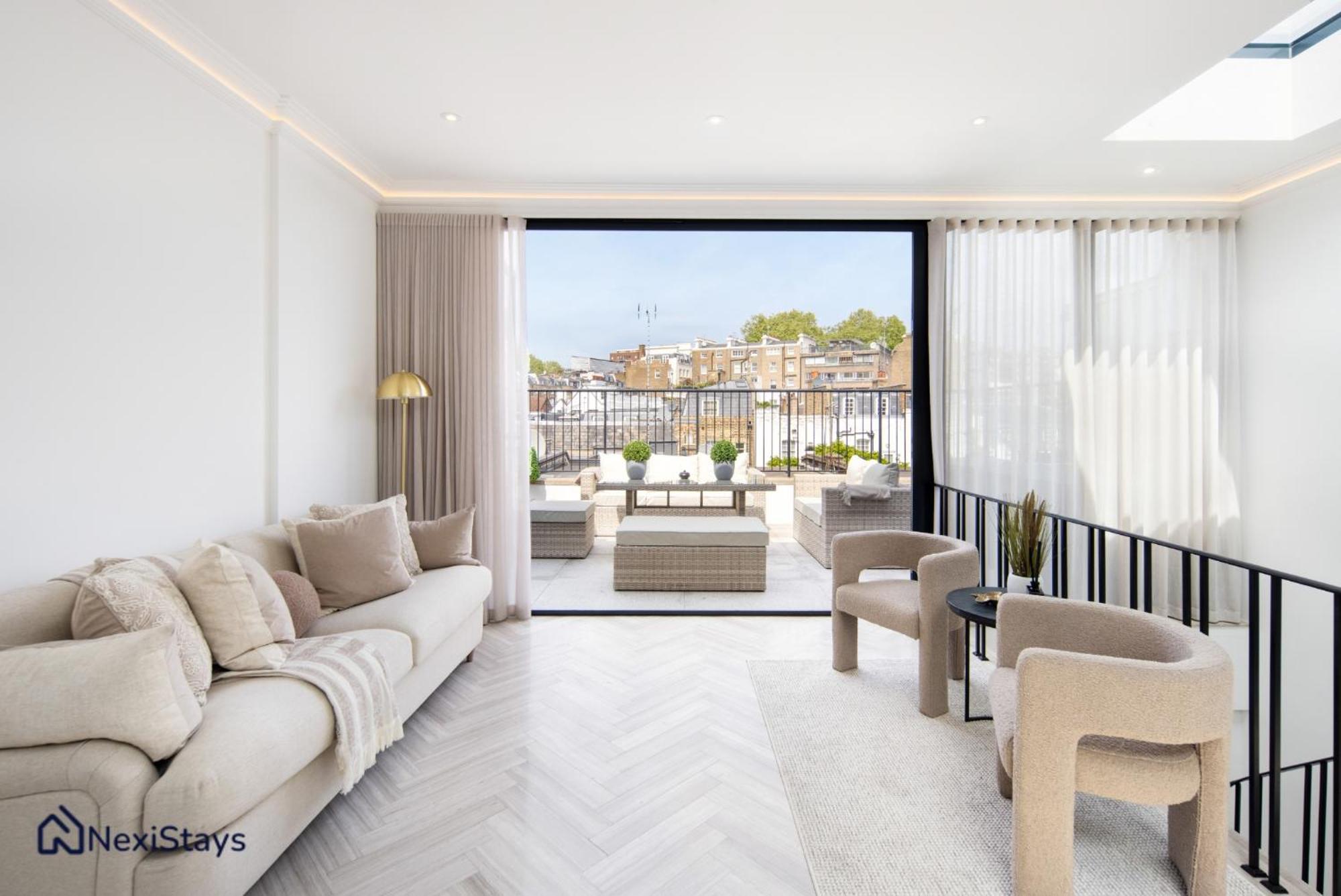 Appartement 1 Min Walk To Harrods, Knightsbridge Penthouse