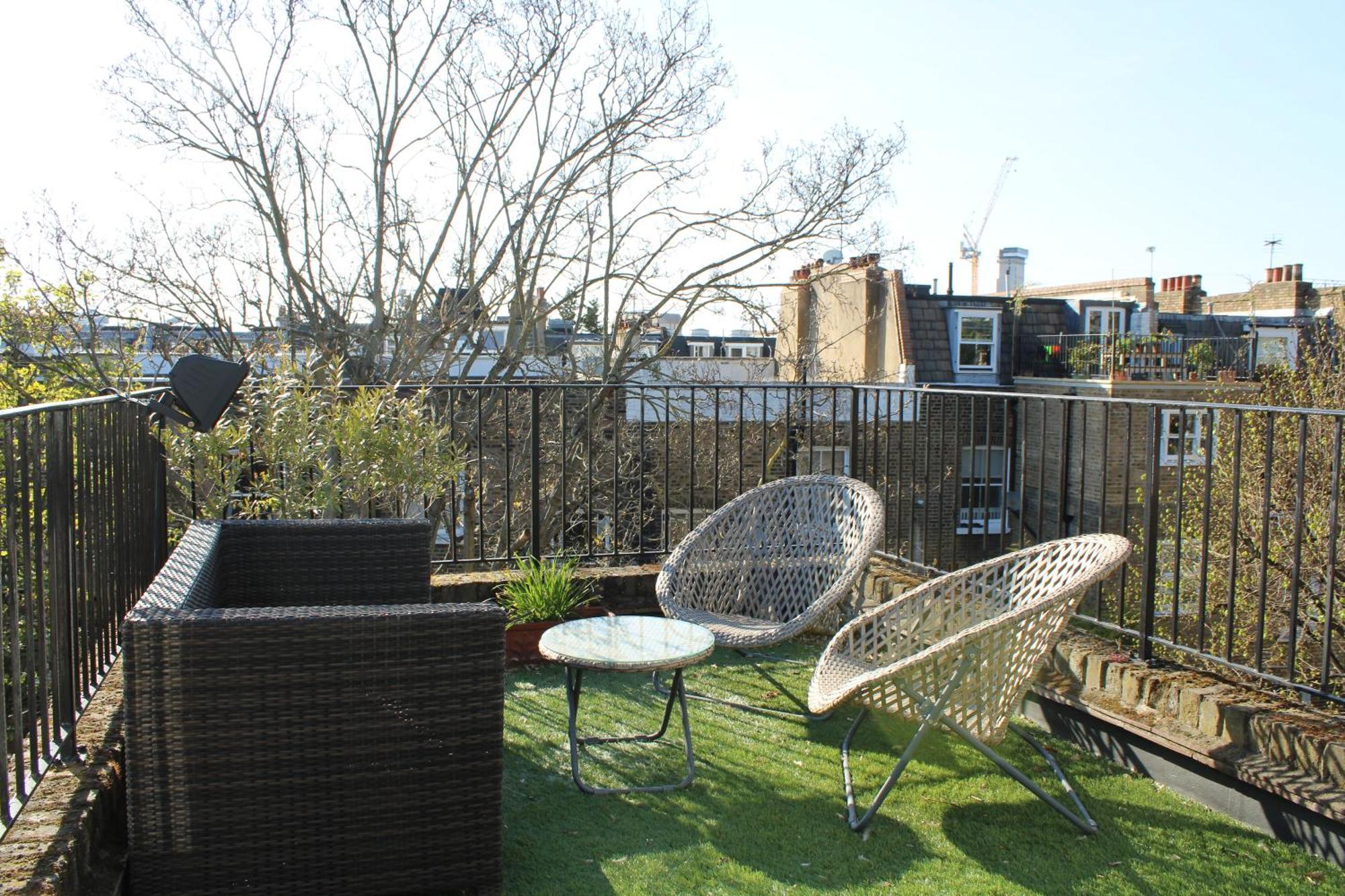Cosy And Light Flat With A Roof Terrace In Chelsea Londres