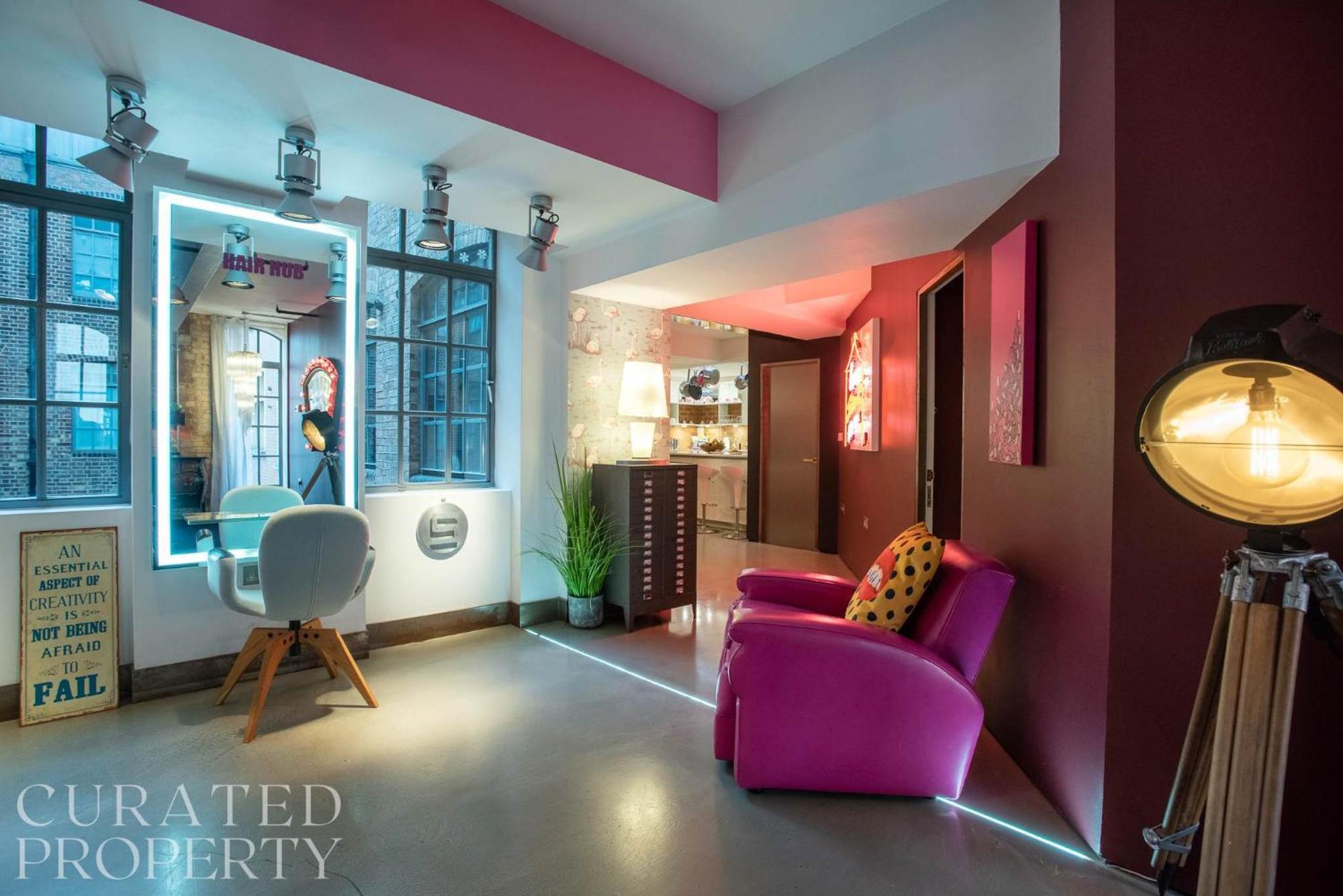 Amazingly Luxurious Loft Apartment, Soho - 3 Bedrooms, 2 Bath & Office Appartement