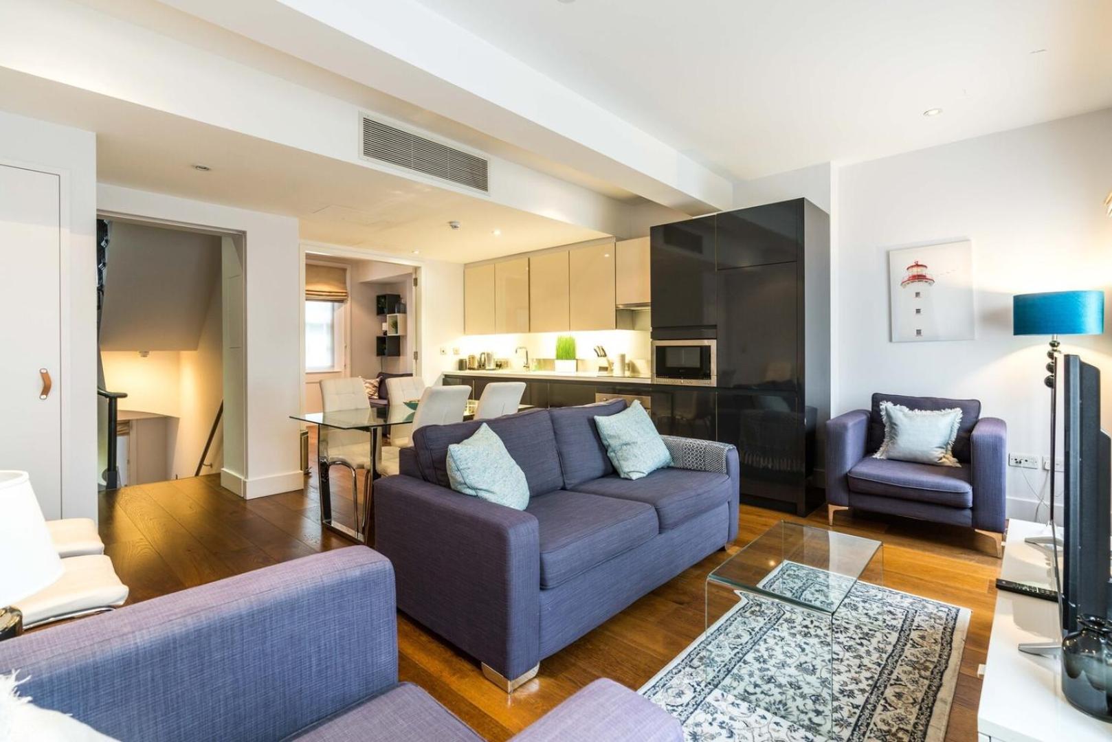 Сasa de vacaciones A Stunning Three Bedroom In Mayfair