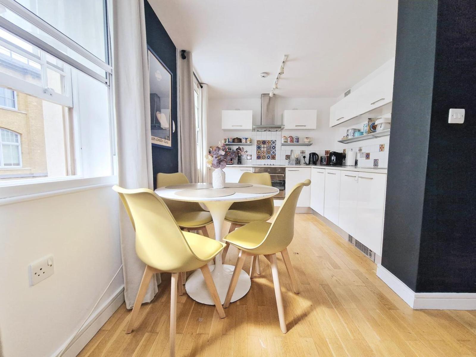 Appartement Kings Cross Station 1 Bed Flat For 4