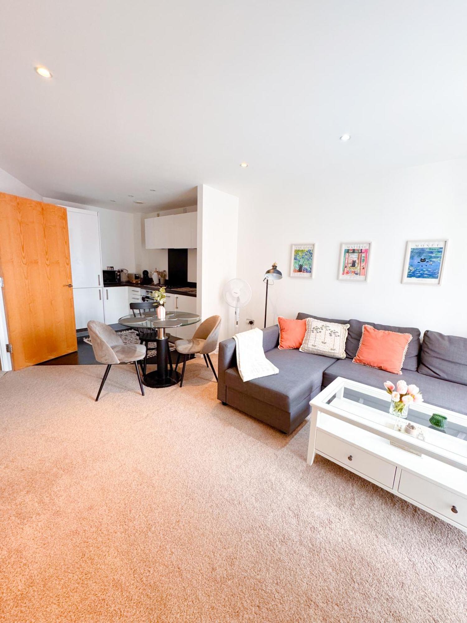 Family Stay London With Balcony In Battersea Power Station Apartamento