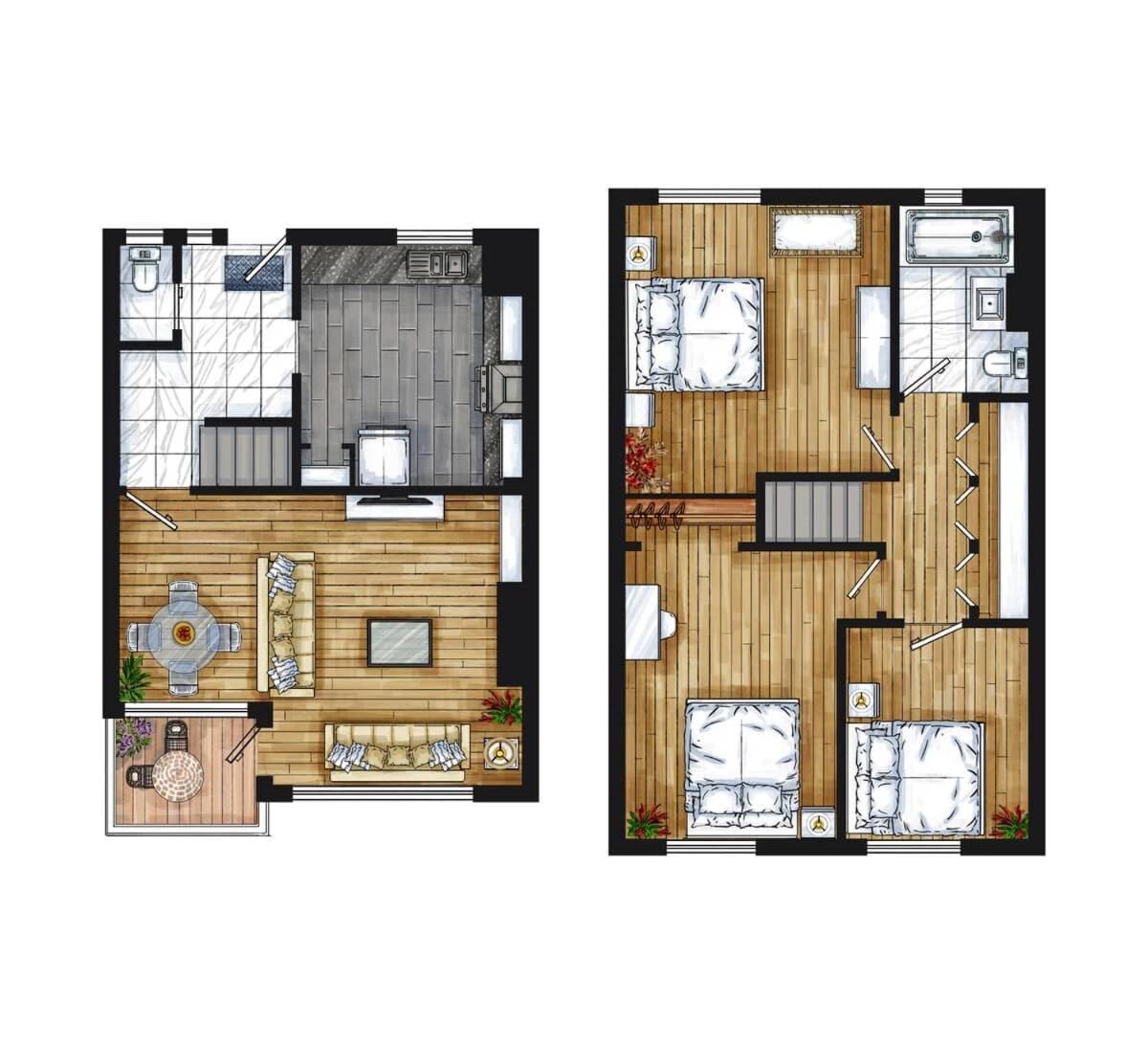 Cosy 3 Bed Flat Near London's Highlights Hébergement de vacances