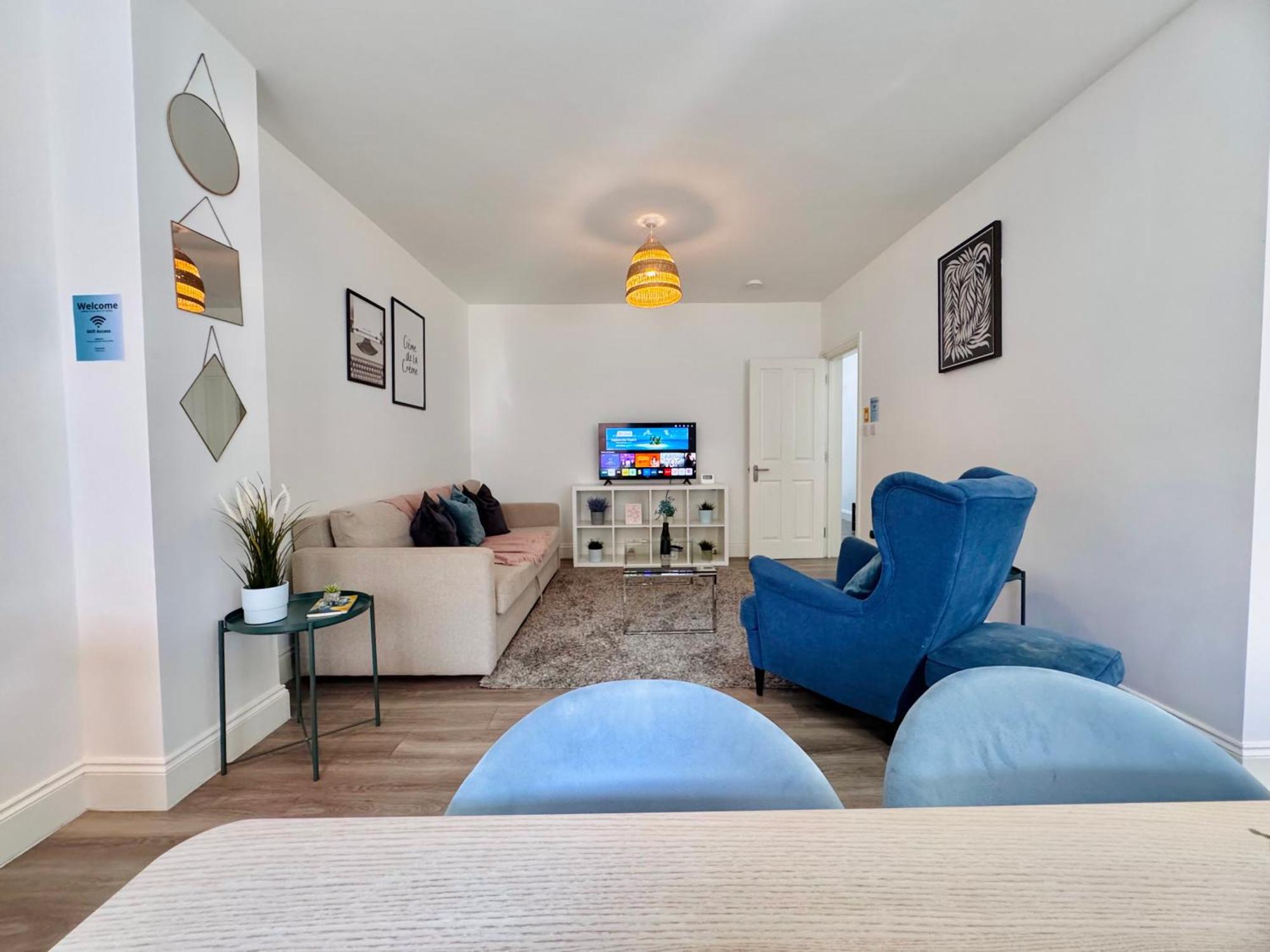 Cosy 1-bed Flat 30min To & Parking Apartamento Londres