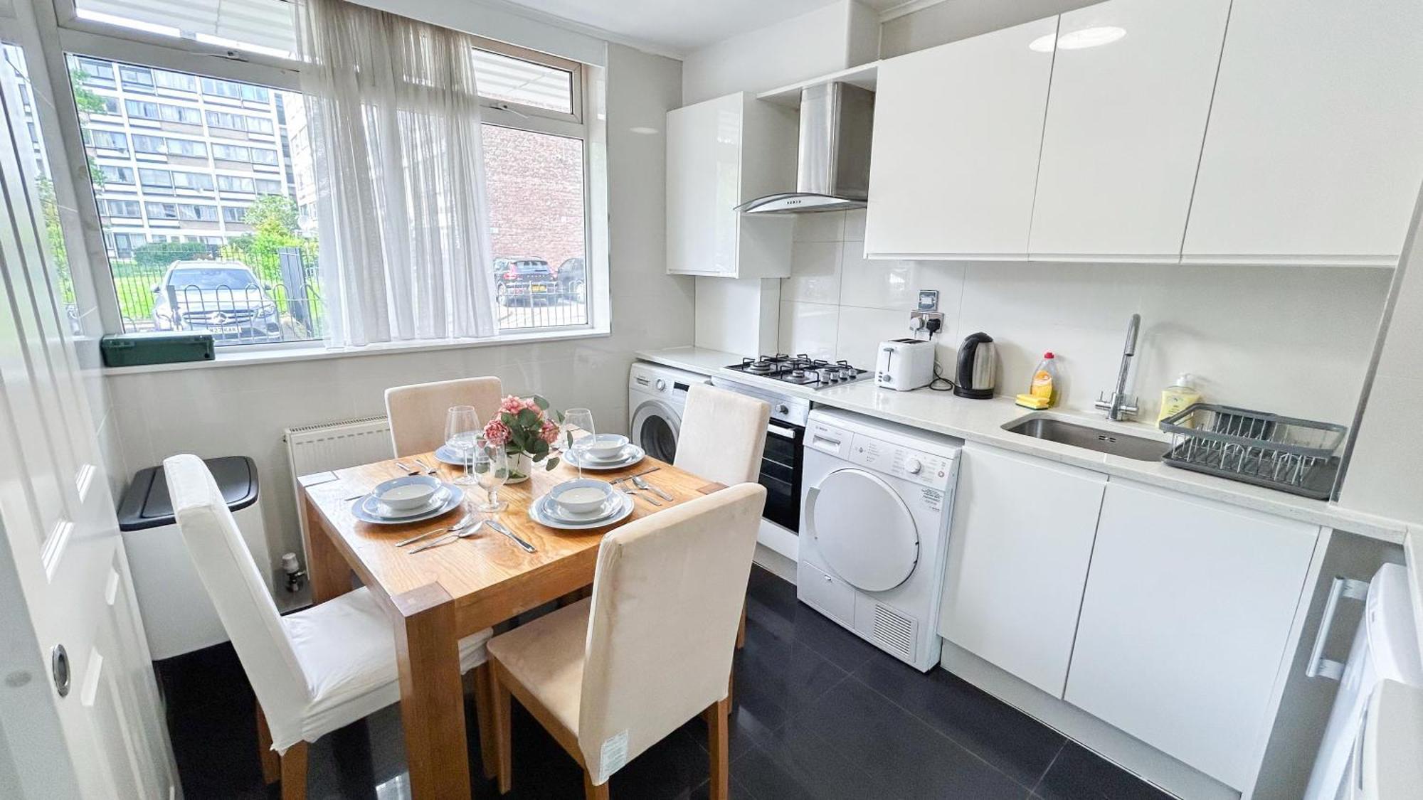 Cosy 3 Bedroom 3 Bathroom Flat With Private Garden- Maida Vale, Near Paddington Londres