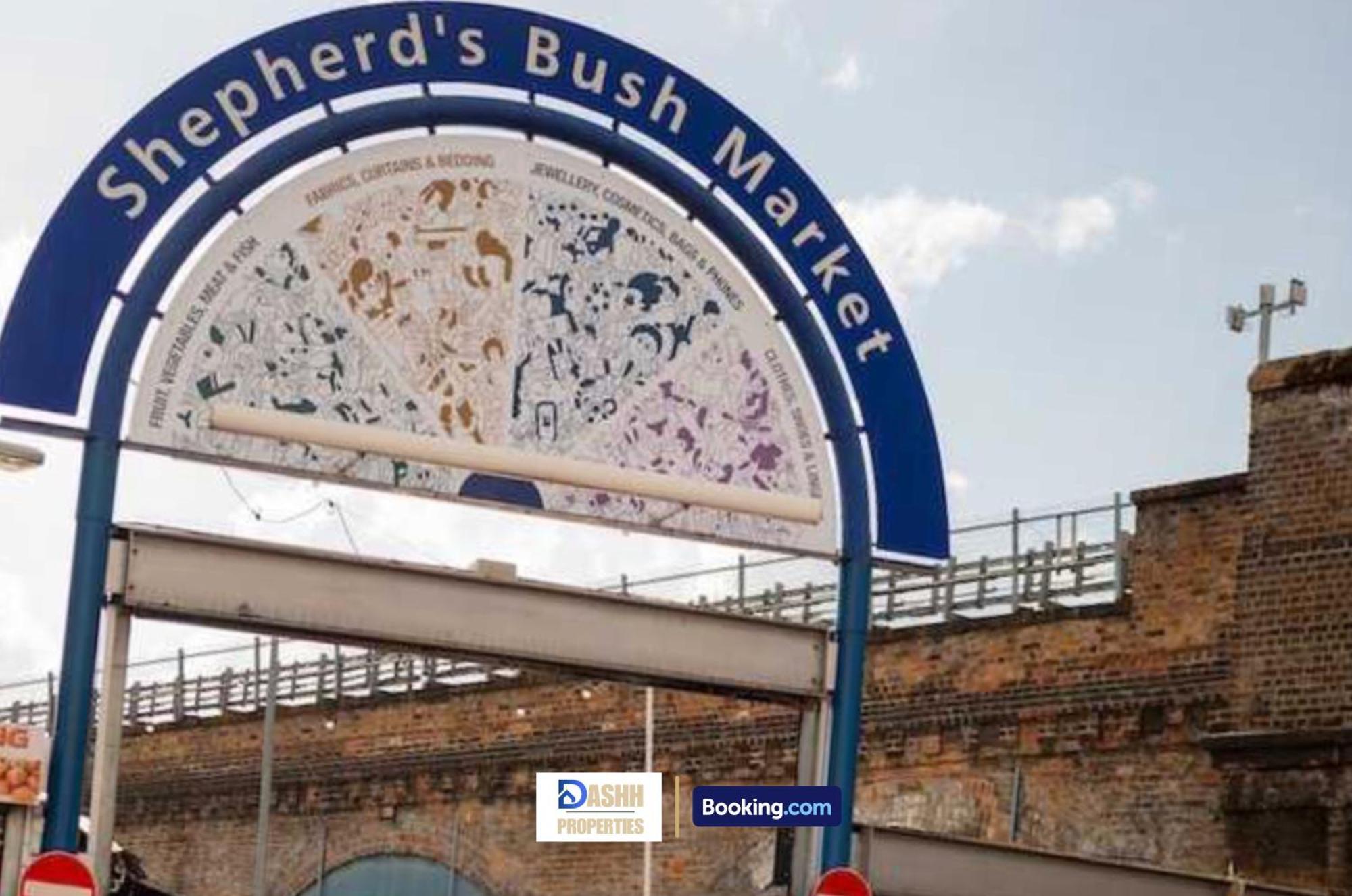 Two Bedroom By Dashh Short Lets & Serviced In Shepherds Bush With Free Wifi Holiday home *