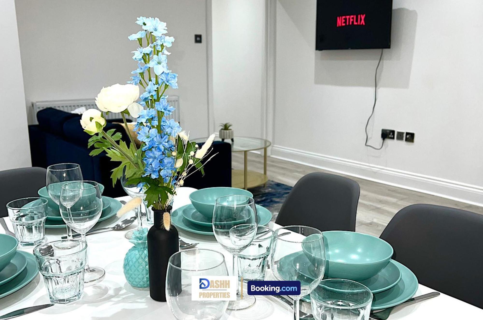Three Bedroom By Dashh Short Lets & Serviced In Shepherds Bush Sleeps 9 With Free Wifi Hébergement de vacances Londres