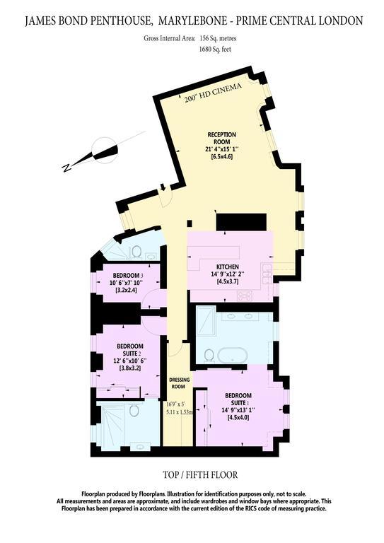 James Bond Style Penthouse * Londres