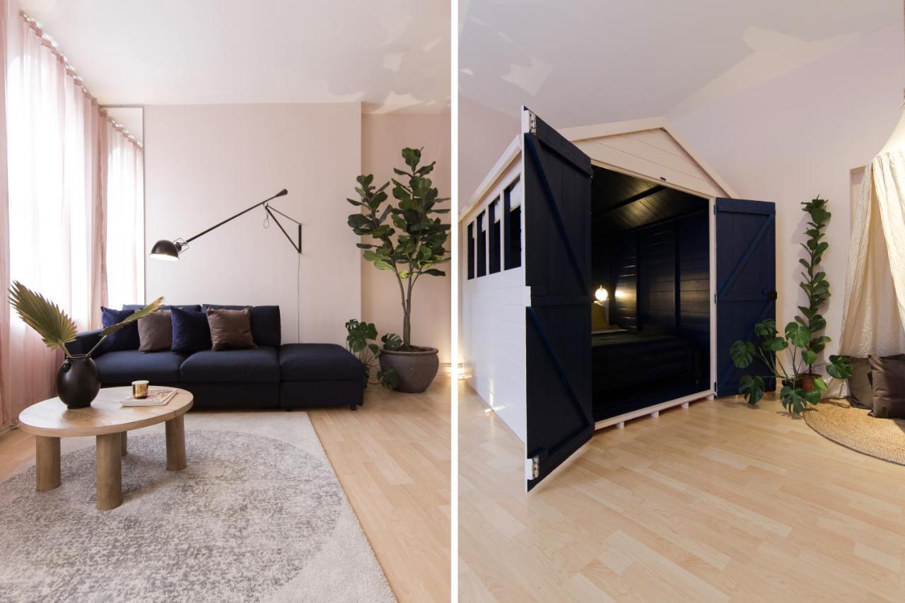 Shoreditch Loft W 100inch Cinema, Premium Mattress & Hammock, By The Design Traveller * Londres