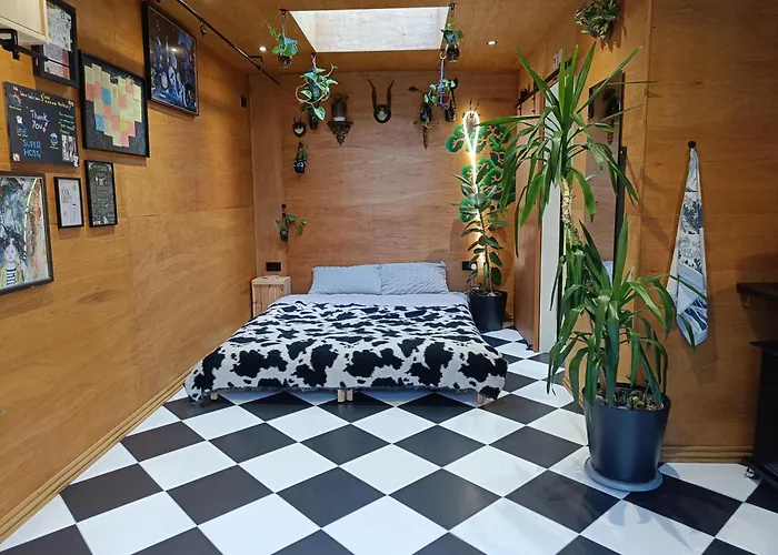 Spacious Cabin London Canary Wharf Free Parking B&B