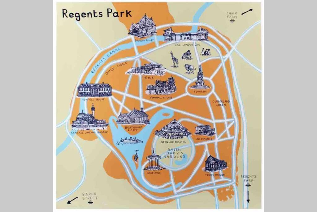 Apartamento Marylebone Mayfair Hyde & Regents Park W1 *