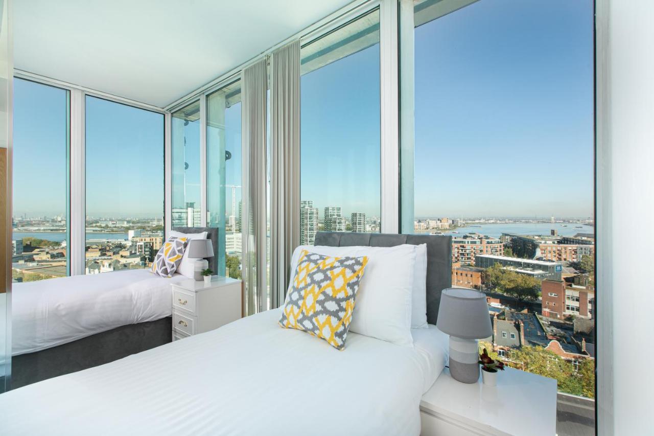 Skyvillion - 3bed Penthouse Near Airport, O2 Arena, Excel Centre With Parking Apartamento *