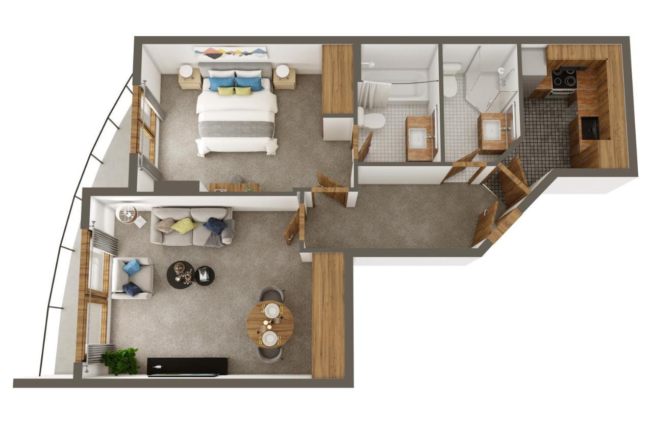 Apartamento Sanctum International Con Servicio *