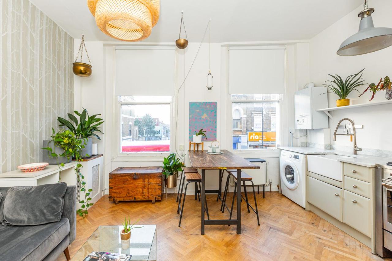 Stunning 2br Wpatio In Dalston, 2 Min To Tube Apartamento Londres