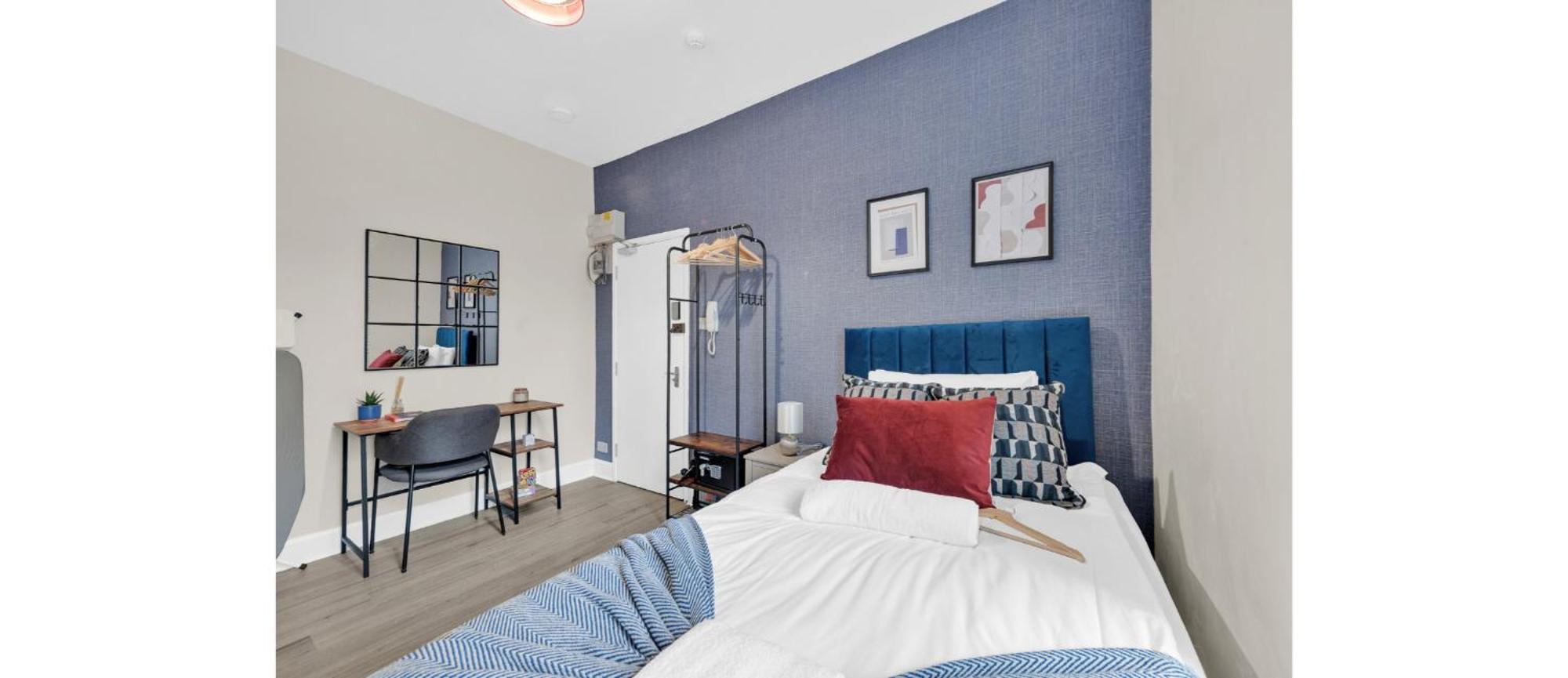 Blue Harmony: A Cozy Retreat Appartement