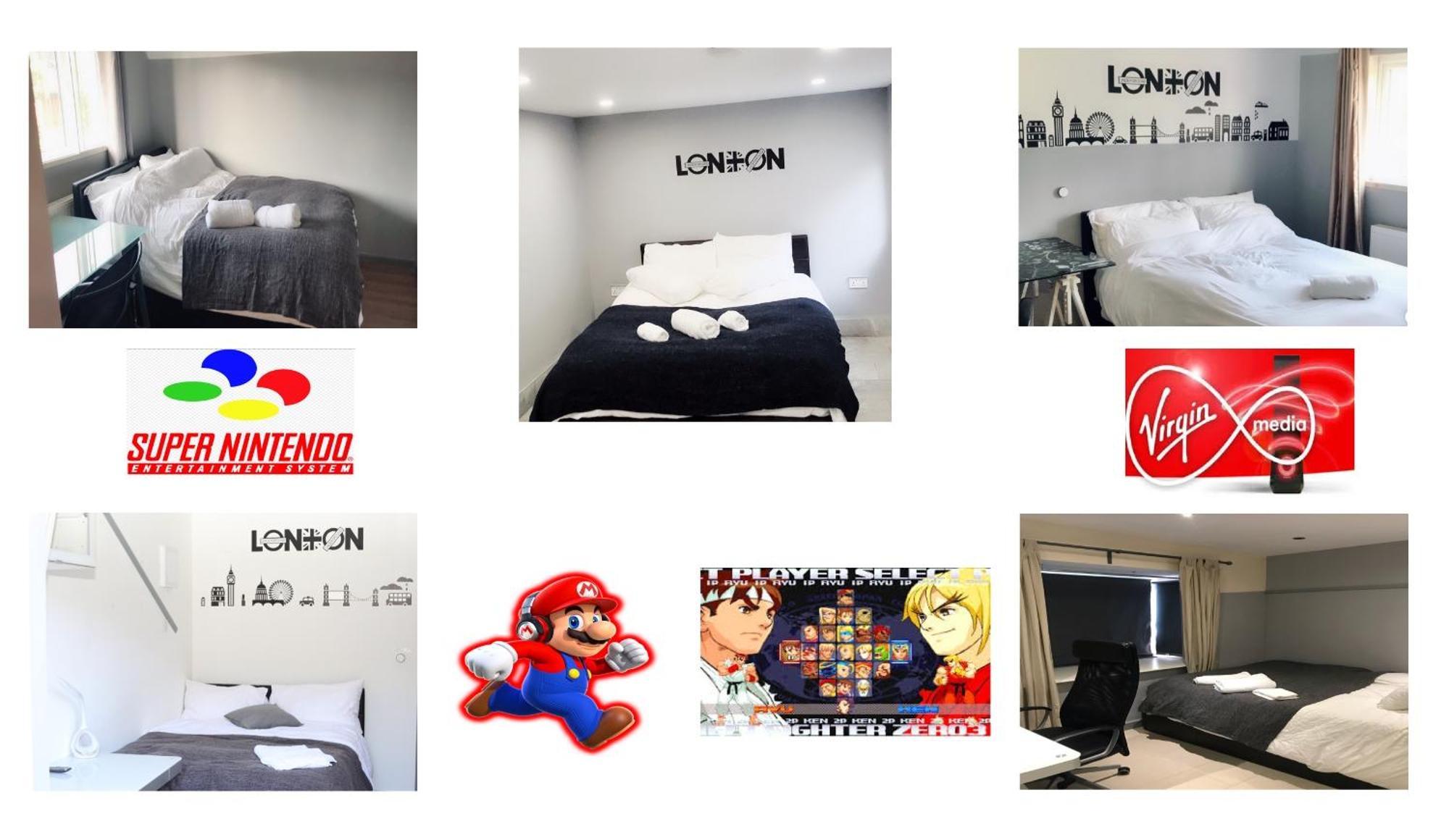 Séjour chez l'habitant Luxurious En-suite Soft Water Air Conditioning Tv Ripple Londres