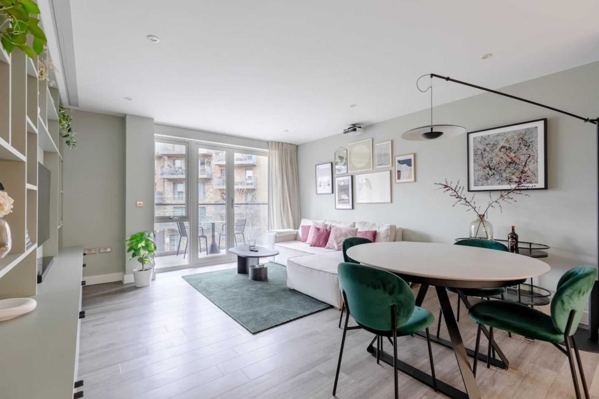 Appartement Elegant & Serene 2bd Flat Wroof Terrace Hoxton! Londen