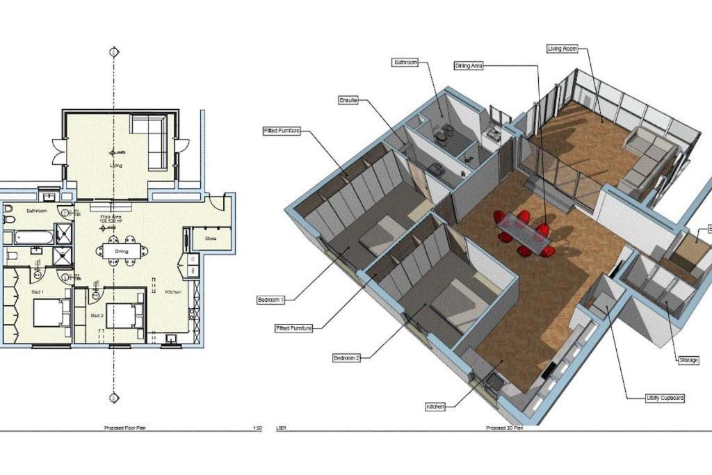 Superb Penthouse With 2 Bathrooms And Roof Terrace Londres