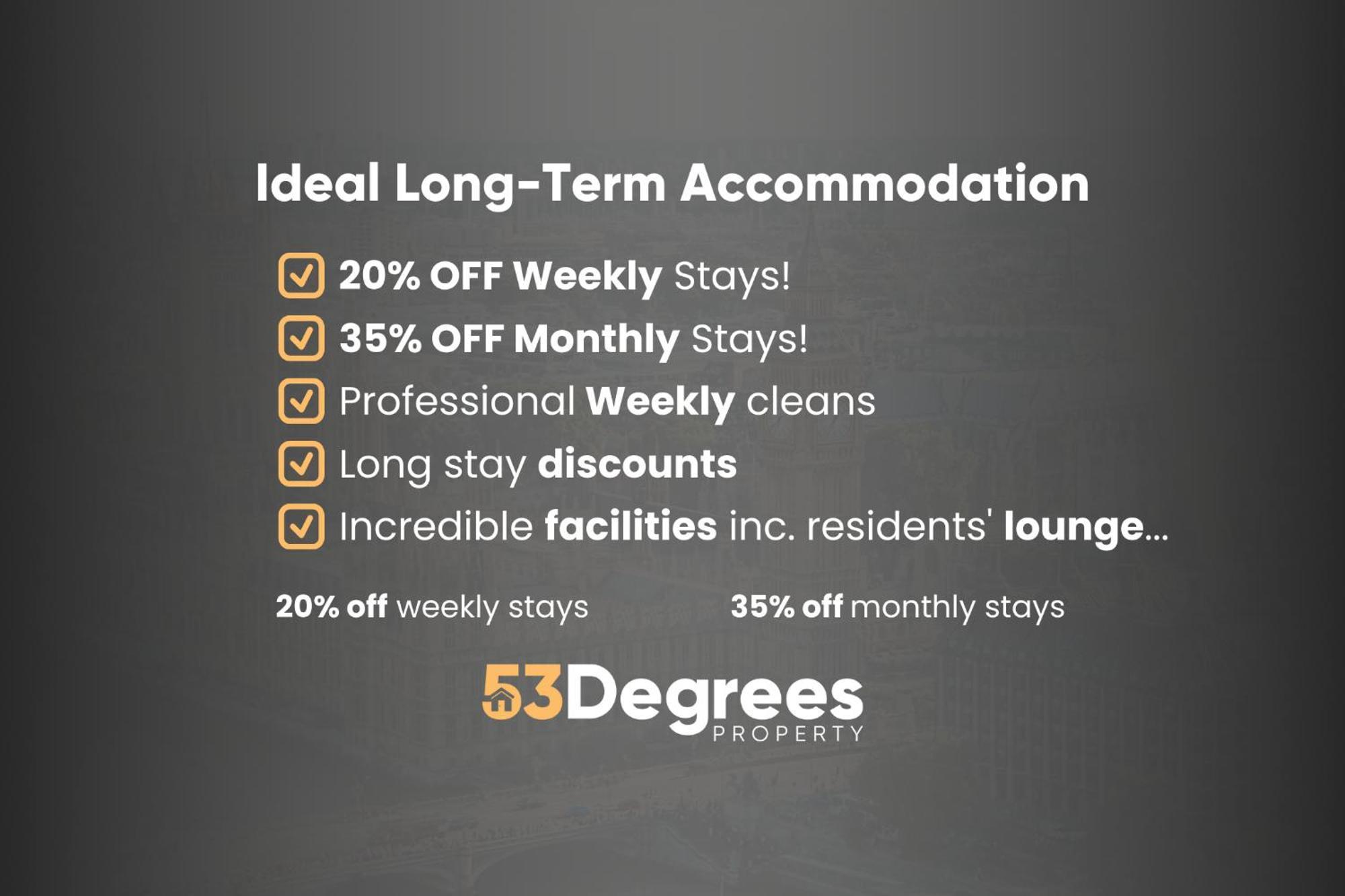 Pristine 1-bed In By 53 Degrees Property, Ideal For Long-term Stays, Incredible Location! Appartement *