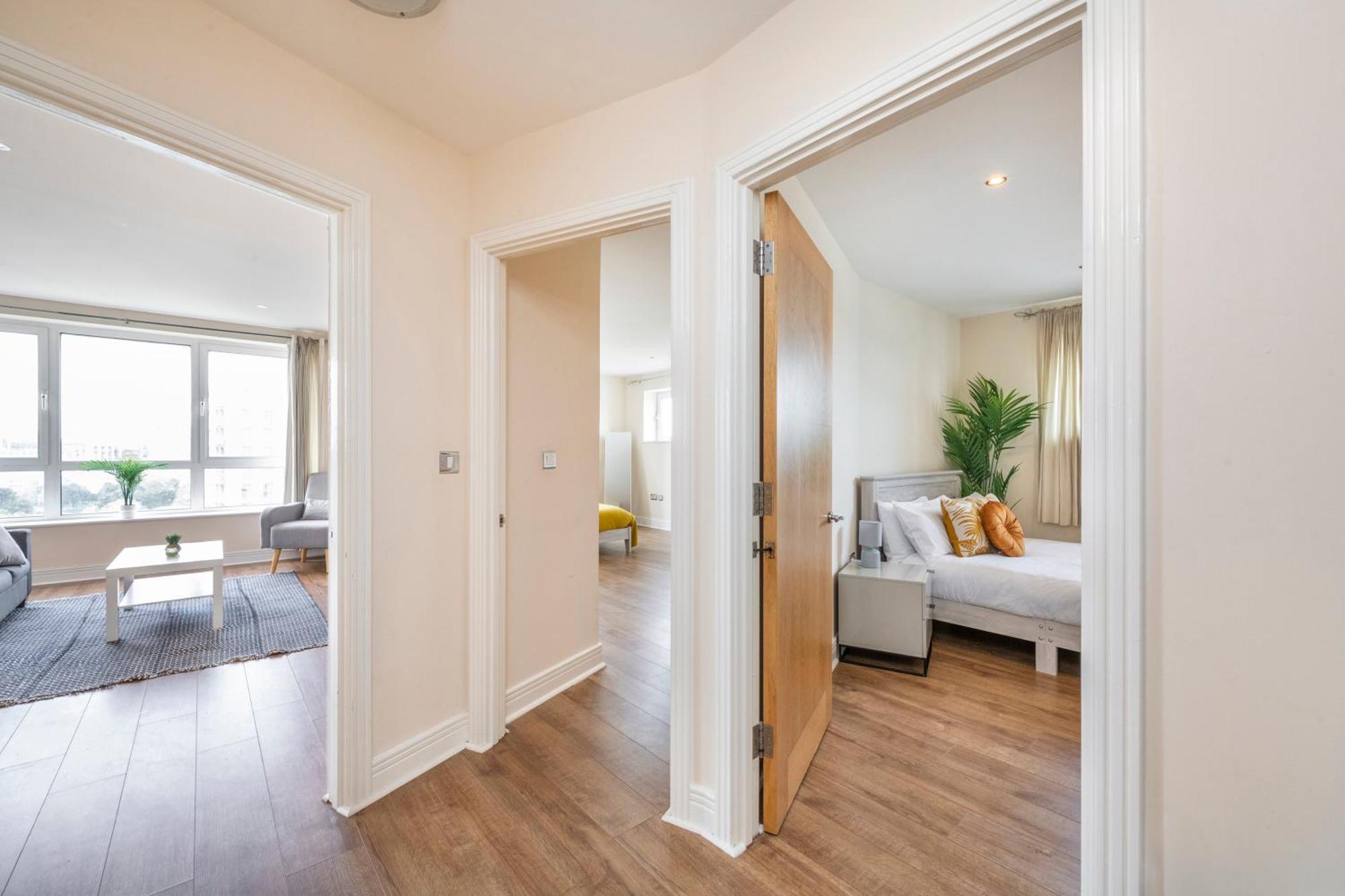River View 2 Bed 2 Bath Flat - Airport, Excel, Pontoon Dock Appartement *