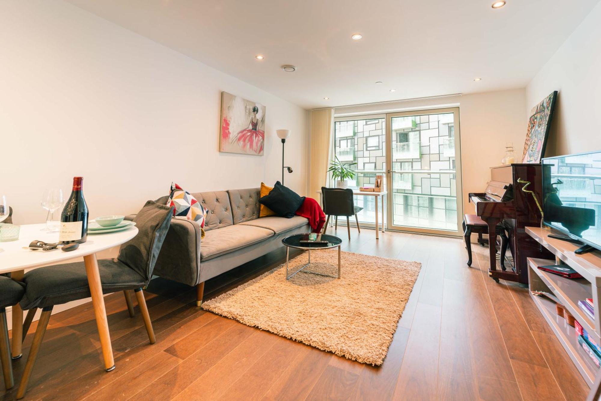 Stylish And Comfortable Canary Wharf Perfect For Long Apartamento