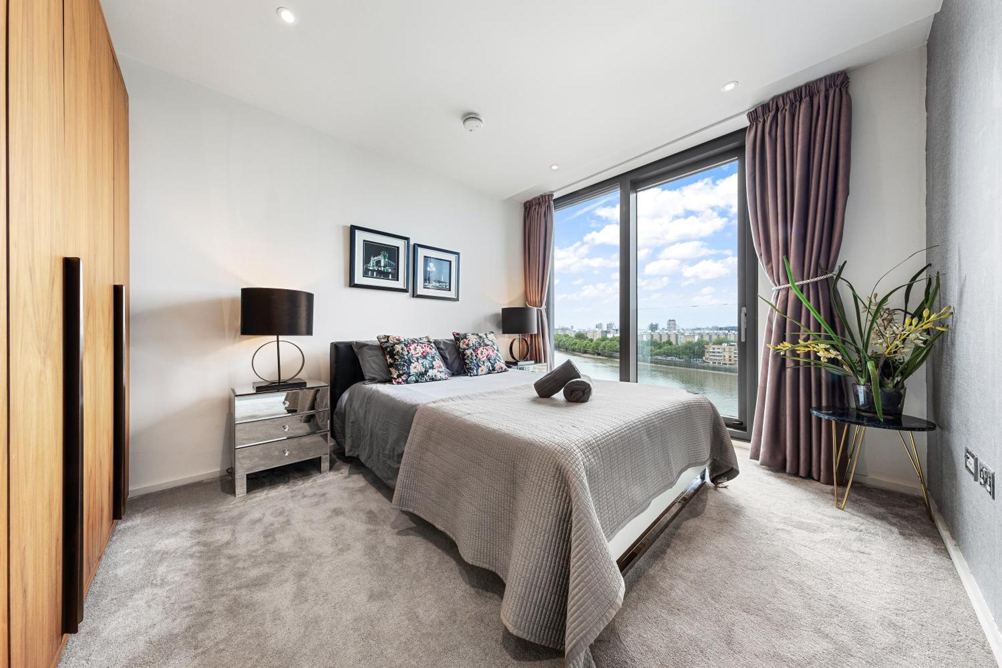 River Panorama 2 Bedroom New Development Appart hôtel Londres