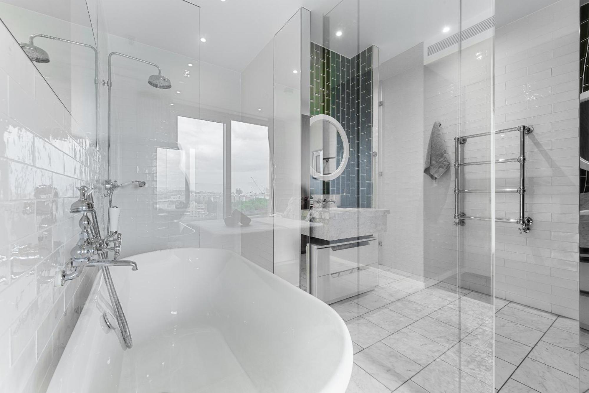 Appart hôtel River Panorama 2 Bedroom New Development Londres