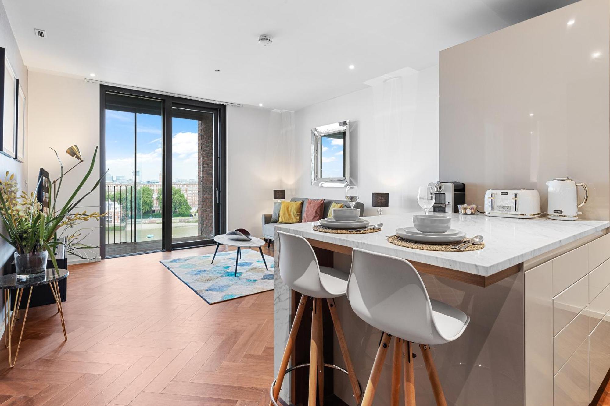 River Panorama 2 Bedroom New Development Appart hôtel