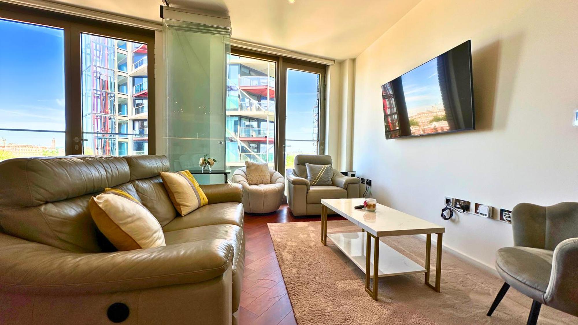 Lavish Penthouse River View Fast Wifi - Luxurylondonstays Apartamento Londres