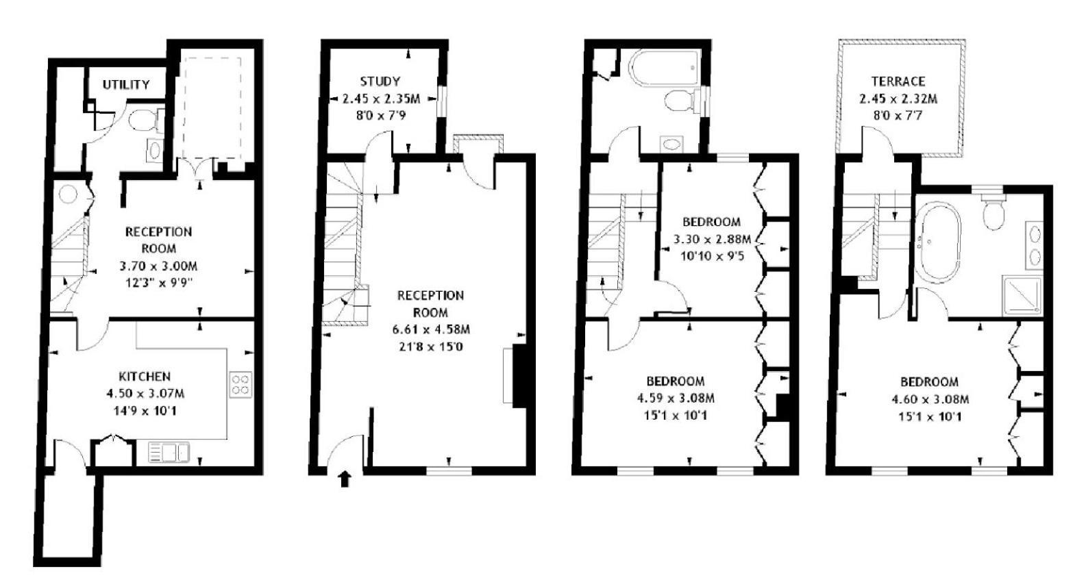 Luxe - 4 Bedroom House In Chelsea *