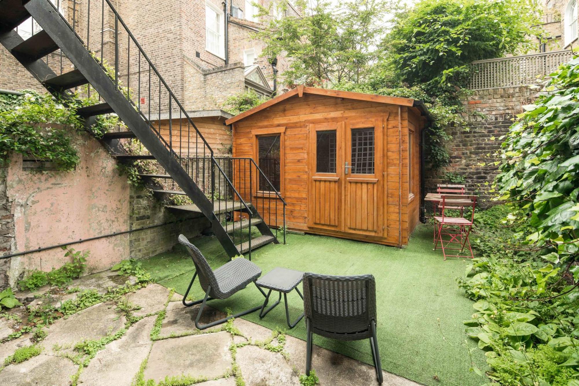 High-ceiling Gorgerous Victorian Flat With Private Garden - 3 Mins To Hyde Park, Kensington Palace, 8 Mins Nottinghill, High Street Kensington Station Appartement