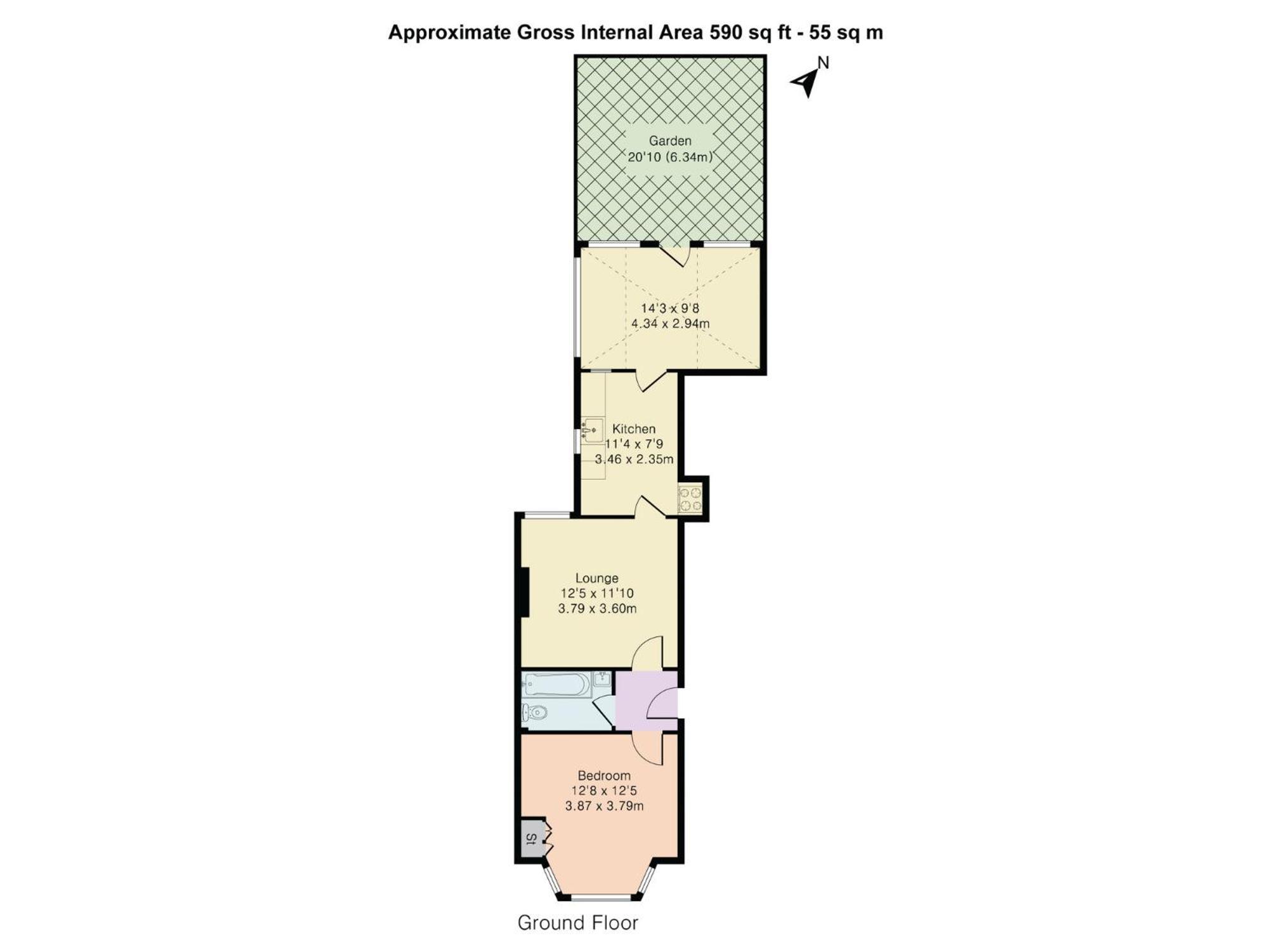 Appartement Bright & Cozy East 1-bed Flat With Garden *