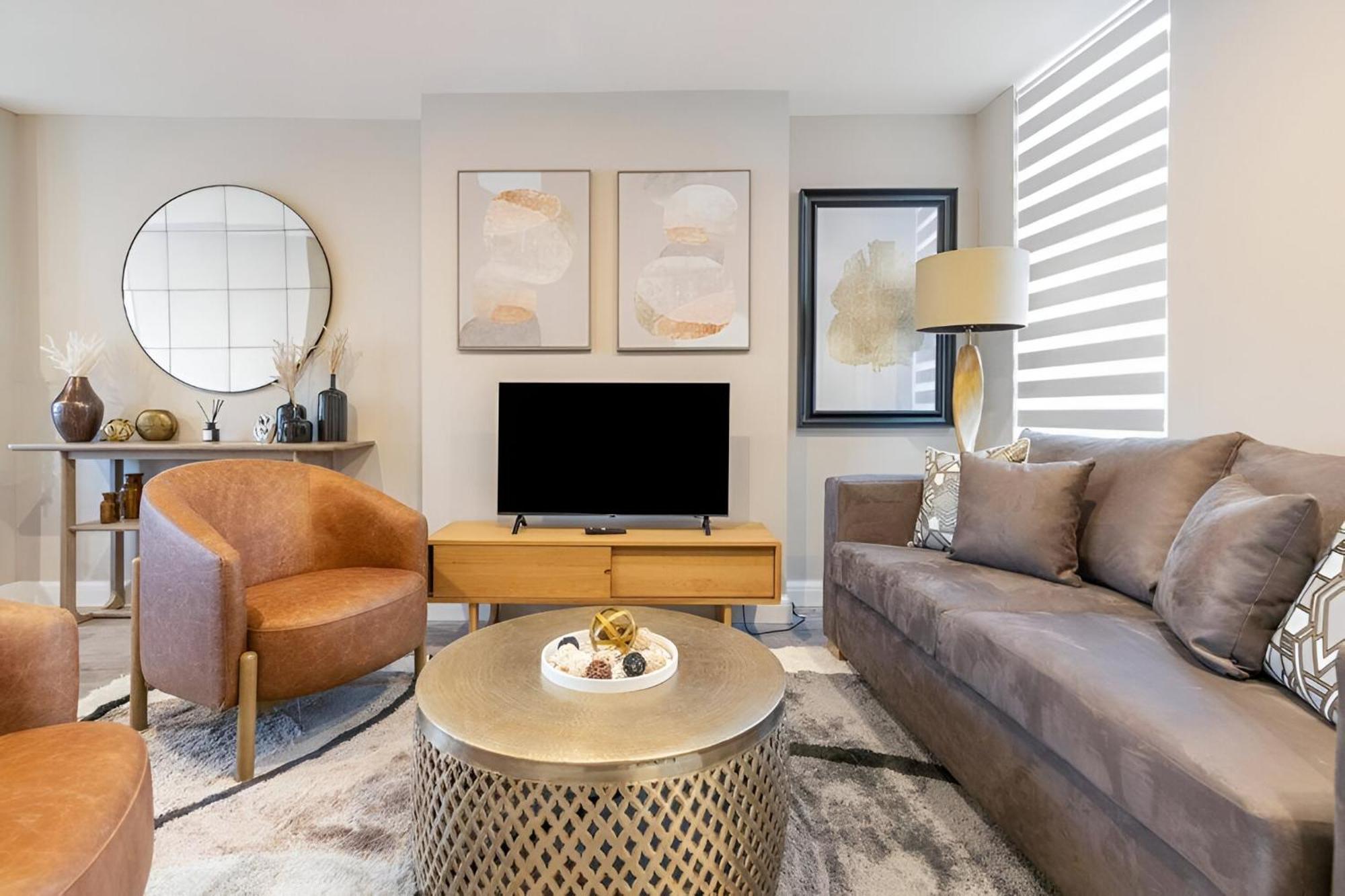 Earthy Elegance Stylish 4br For Urban Escapes Apartment London