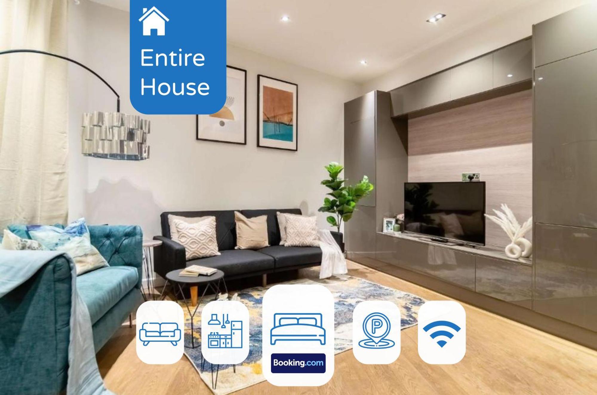 Camden Coach House By Livestay Short Lets & Serviced With Terrace Retreat & Parking