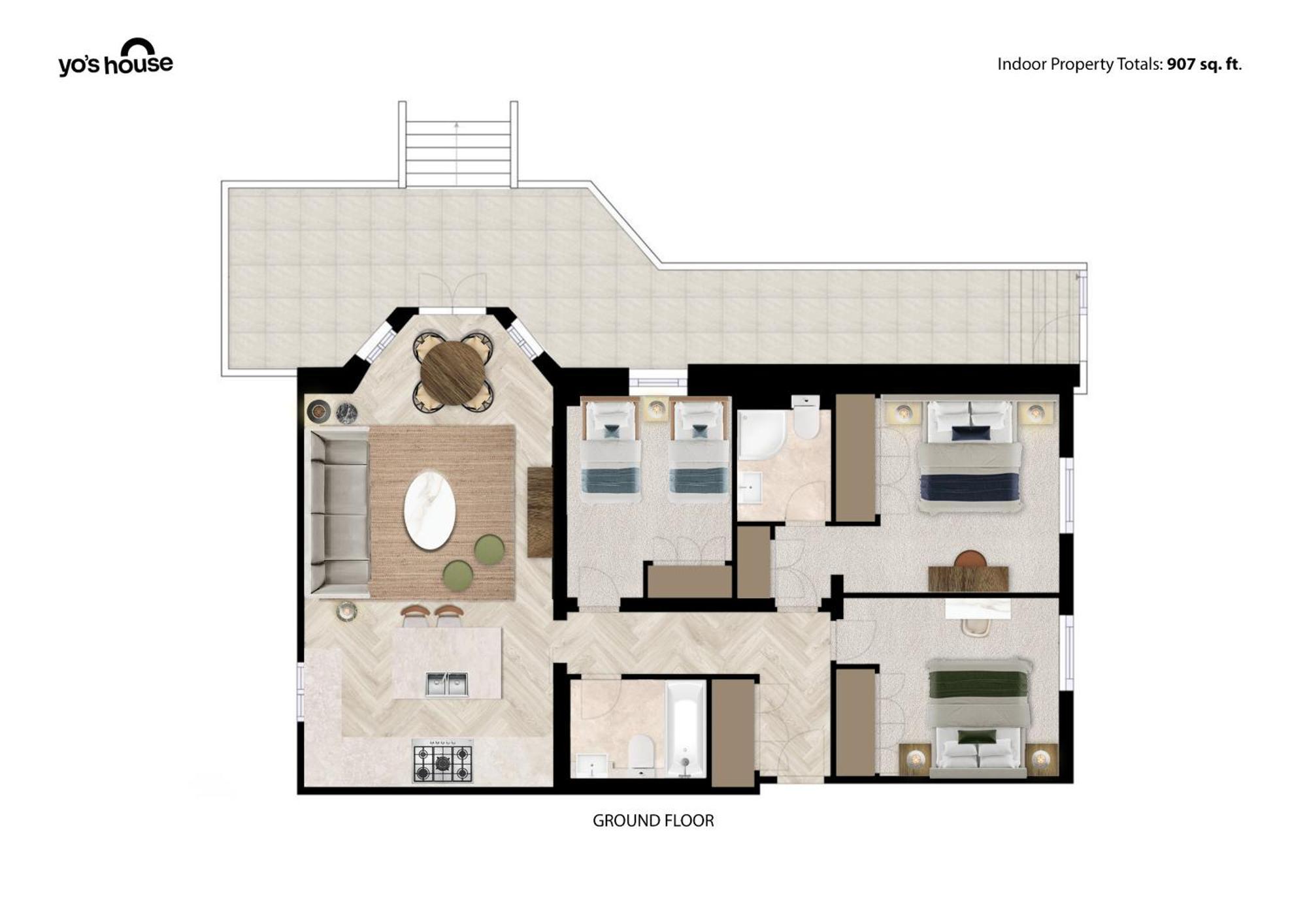 Stunning Chelsea Garden Appartement