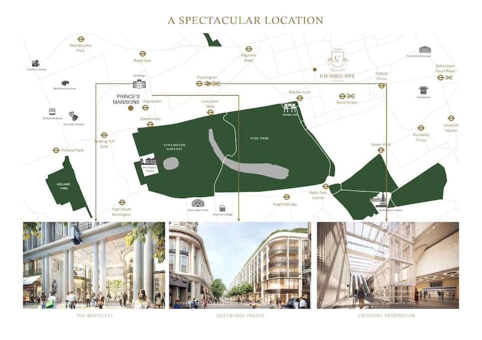 Luxury 2bed Hyde Park Penthouse With Rooftop * Londres