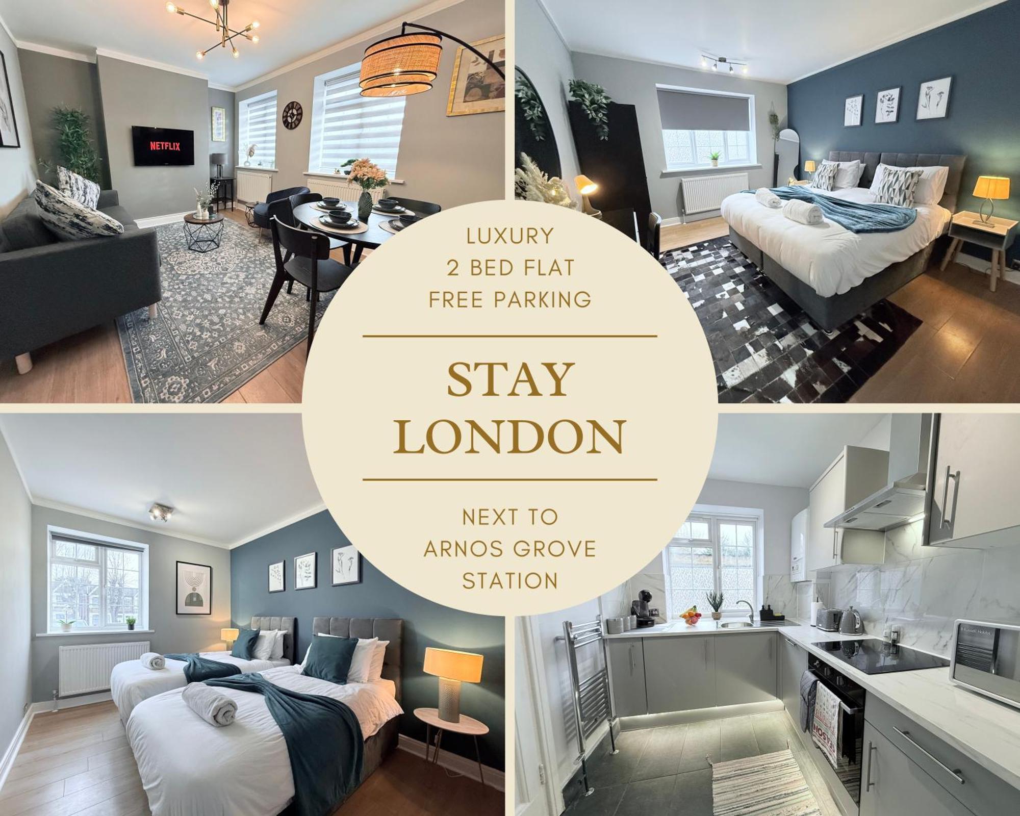 Staylondon - Sleeps 6 With Free Parking - Tourist, Concerts & Matches Appartement *